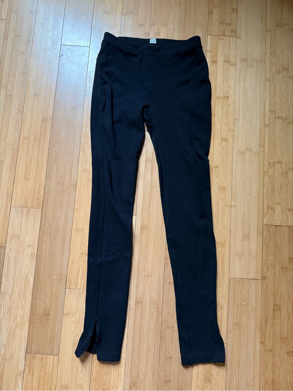 Toteme zip cuff viscose leggings